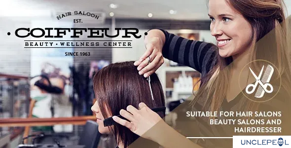 Coiffeur - 美发沙龙 WordPress 主题 6.6 开心版