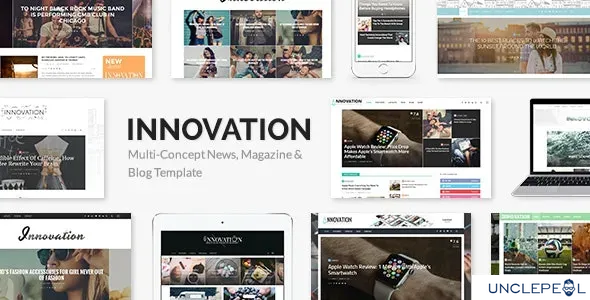 Innovation: 多概念新闻、杂志与博客主题 6.0