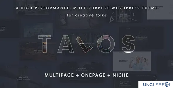 Talos - 创意多用途 WordPress 主题 1.3.5