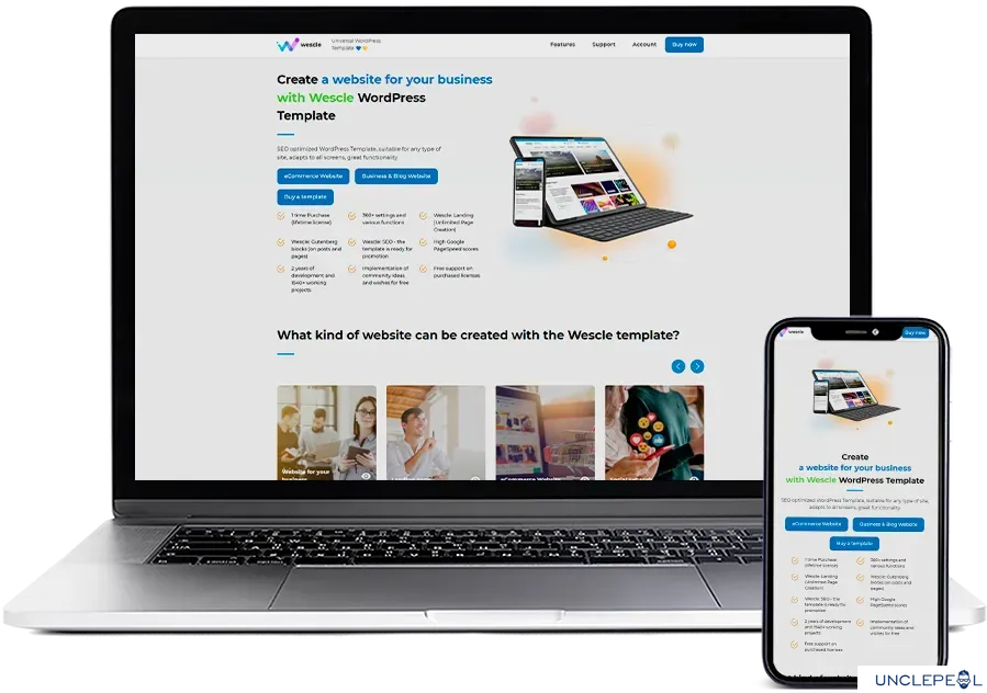 Wescle - WordPress 3.9.9 开心版