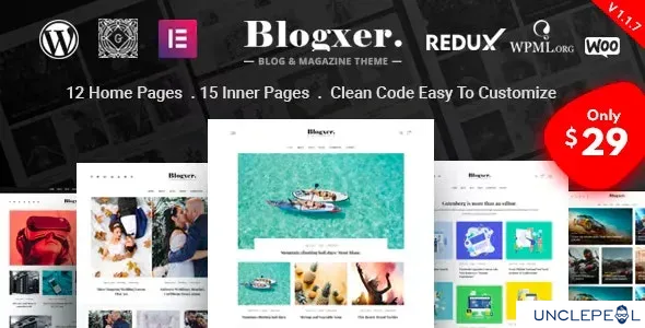 Bloxer - 博客与杂志 WordPress 主题 1.1.9 开心版