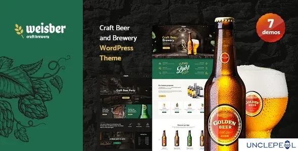 Weisber - 手工啤酒与酿酒厂 WordPress 主题 1.1.8