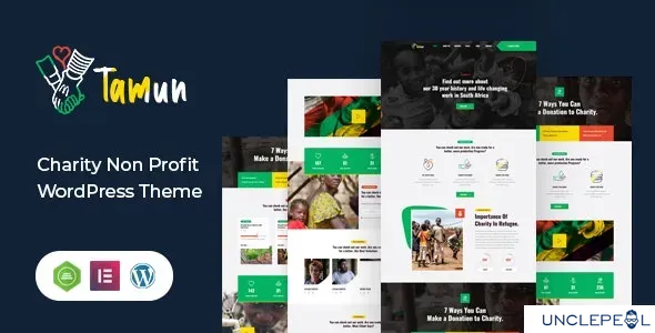 Tamun - 筹款 WordPress 主题 1.6