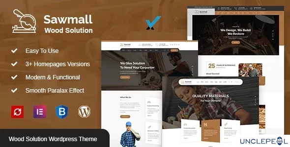 Sawmall - 木工与工匠 WordPress 主题 1.3
