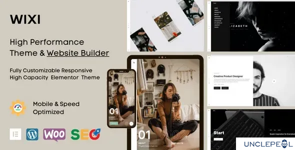 Wixi - 创意机构 Elementor WordPress 主题 1.1.2