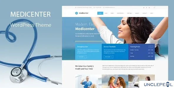 MediCenter - 健康医疗 WordPress 主题 14.0