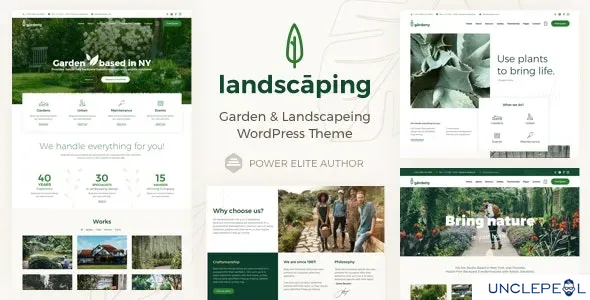Landscaping - 园艺景观 WordPress 主题 14.3 开心版