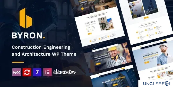 Byron | 建筑与工程 WordPress 主题 1.14