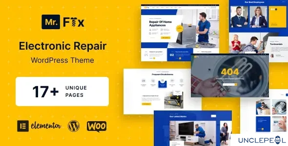 MrFix - 家电维修服务 WordPress 主题 1.3