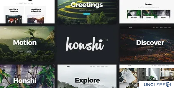 Honshi - Elementor 机构作品集 WordPress 主题 2.6.2