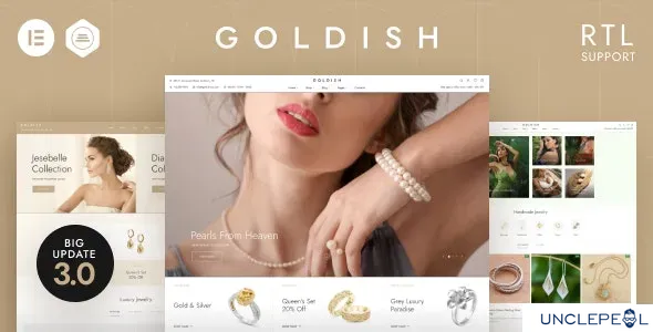 Goldish - 珠宝商店 WooCommerce 主题 3.10