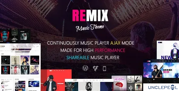Remix - WordPress 音乐主题 3.9.10