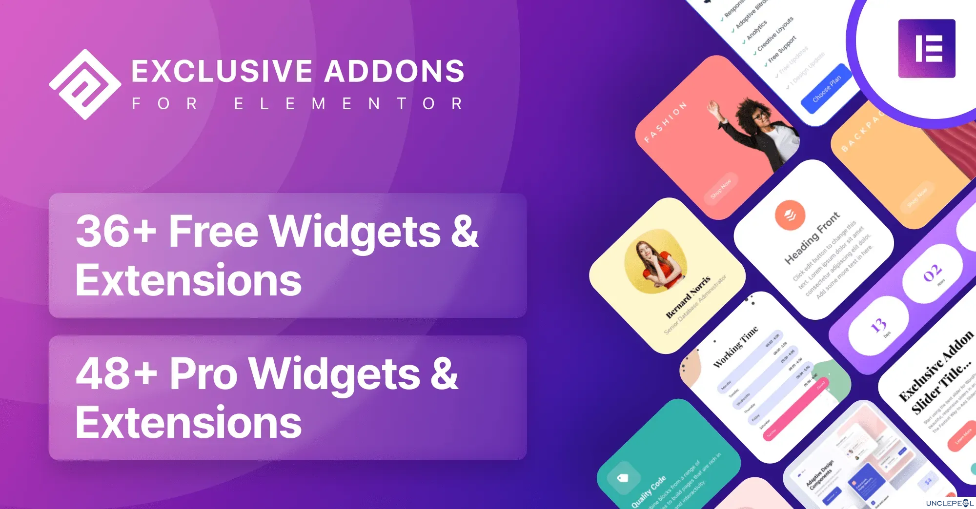 Exclusive Addons Elementor Pro 1.5.7 开心版