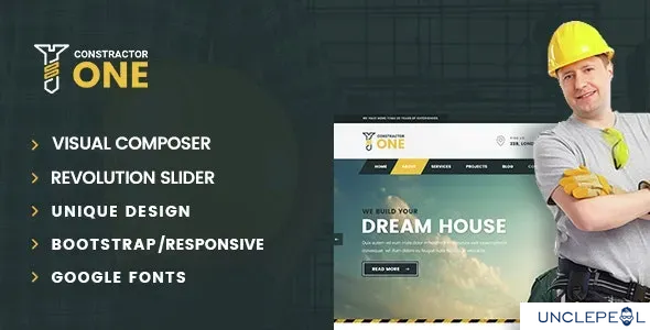 Constructor One – 建筑 WP 主题 2.2