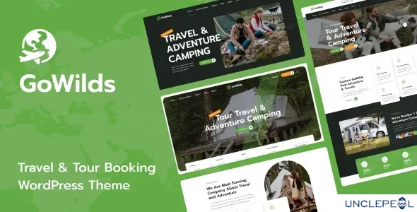 Gowilds - 旅行与旅游预订 WordPress 主题 1.0.2