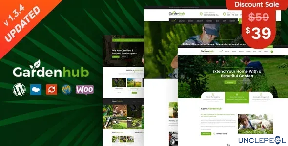 Garden HUB - 草坪与景观设计 WordPress 主题 1.3.5