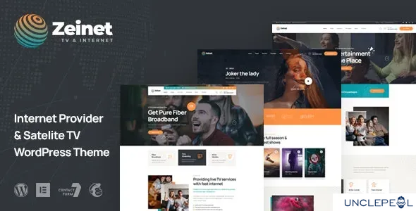 Zeinet - 网络提供商与卫星电视 WordPress 主题 1.0.0