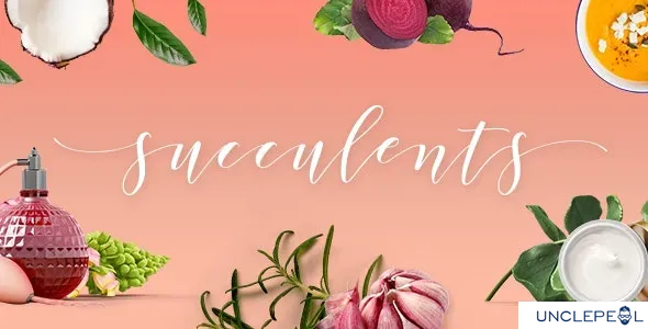 Succulents - 健康生活方式与养生主题 1.5