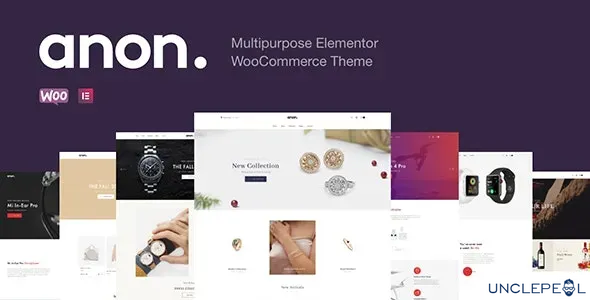 Anon - 多用途 Elementor WooCommerce 主题 2.2.4