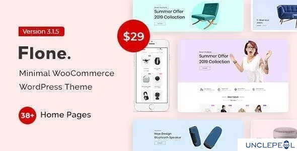 Flone – 极简 WooCommerce WordPress 主题 3.4.9 开心版
