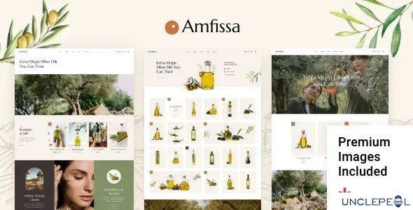 Amfissa - 有机橄榄商店主题 1.1 开心版