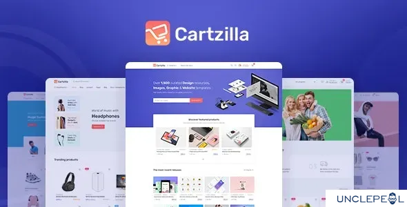 Cartzilla - 数字市场与超市 WordPress 主题 1.0.23