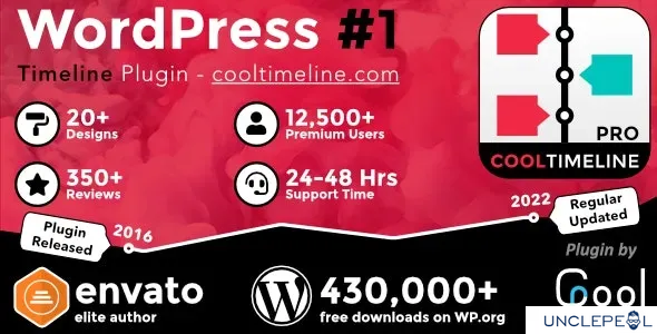 Cool Timeline Pro - WordPress 时间线插件 4.5 开心版