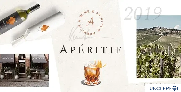 Aperitif - 酒店与酒商店WordPress 1.4 开心版
