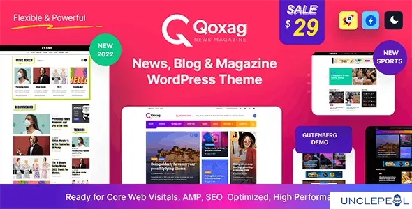 Qoxag - WordPress 新闻杂志主题 2.0.5