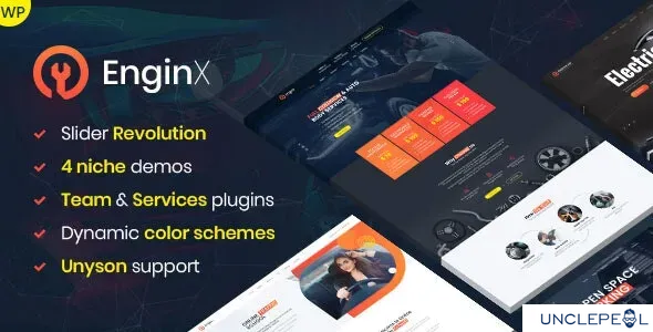EnginX – 汽车维修服务 WordPress 主题 1.4.0