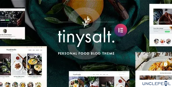 TinySalt - 个人美食博客 WordPress 主题 3.2.0