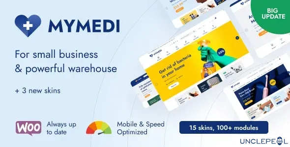 MyMedi - 响应式 WooCommerce WordPress 主题 1.3.3