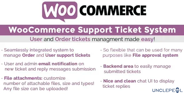 WooCommerce 支持票务系统 16.9 开心版