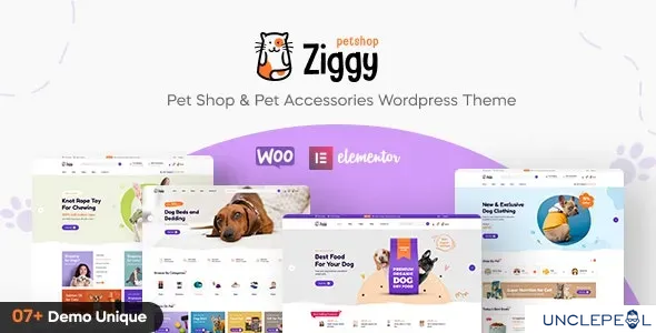 Ziggy - 宠物商店 WordPress 主题 1.0.5