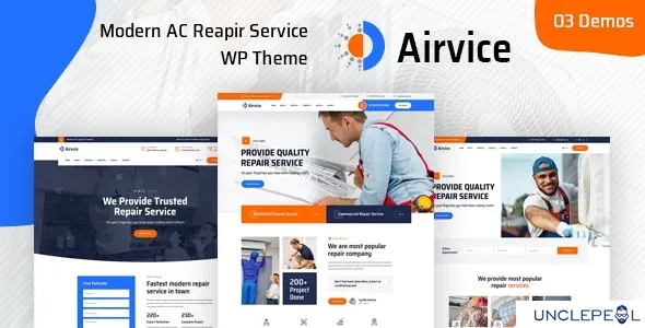 Airvice - 空调维修服务 WordPress 主题 1.1.6