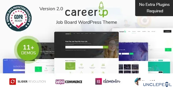 CareerUp - 招聘平台 WordPress 主题 2.3.33