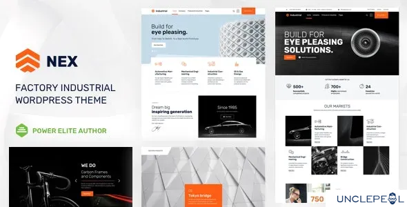 Nex - 工业 WordPress 主题 14.6 开心版