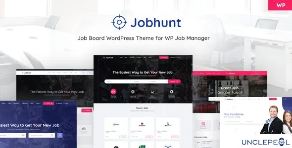 Jobhunt - 招聘平台 WordPress 主题，适用于 WP Job Manager 2.0