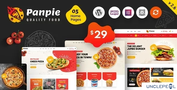Panpie - 餐厅 WordPress 主题 3.1 开心版