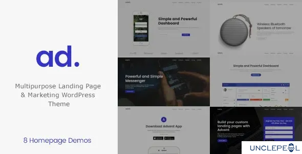 Advent - 落地页营销 WordPress 主题 1.4.3