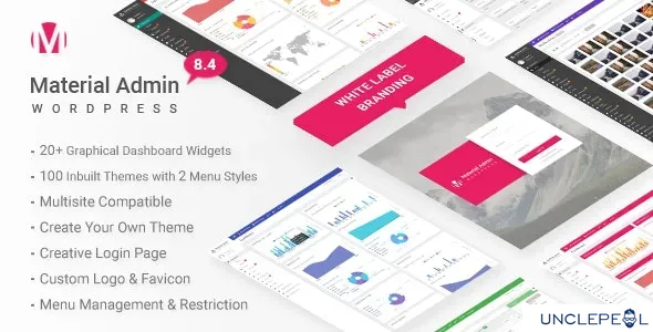Material - 白标 WordPress 管理主题 8.6