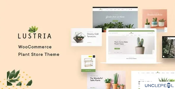 Lustria - 多用途植物商店 WordPress 主题 3.1