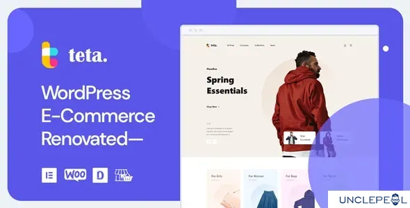 Teta - WooCommerce WordPress 主题 3.0.1 开心版