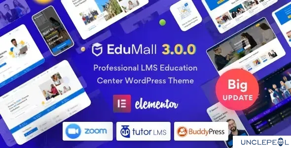 EduMall - 专业 LMS 教育中心 WordPress 主题 3.5.0