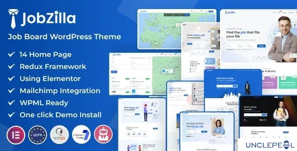 JobZilla - 求职网站 WordPress 主题 1.6