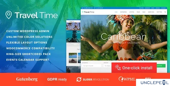 Travel Time - 旅游与酒店 WordPress 主题 1.2.9