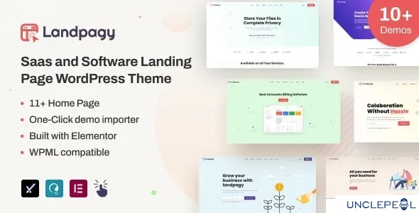 Landpagy - 多用途着陆页 WordPress 主题 1.8.1