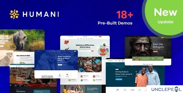 Humani - 非盈利与慈善 WordPress 主题 1.2.1