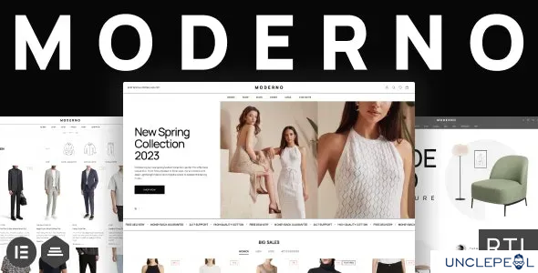 Moderno – 时尚与家具商店 WooCommerce 主题 1.6