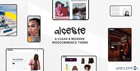Alceste - 干净现代的 WooCommerce 主题 1.4.5 开心版
